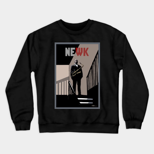 Newk poster Crewneck Sweatshirt by Keithhenrybrown